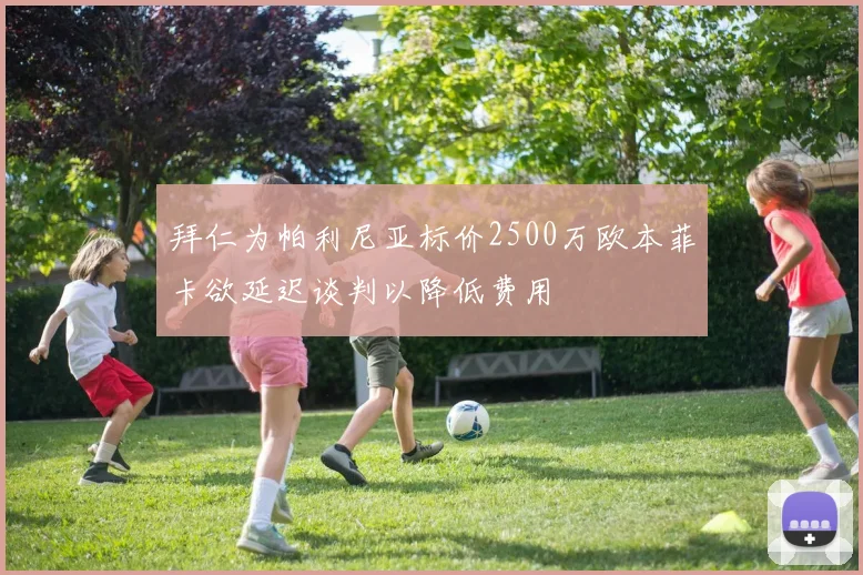 拜仁为帕利尼亚标价2500万欧本菲卡欲延迟谈判以降低费用